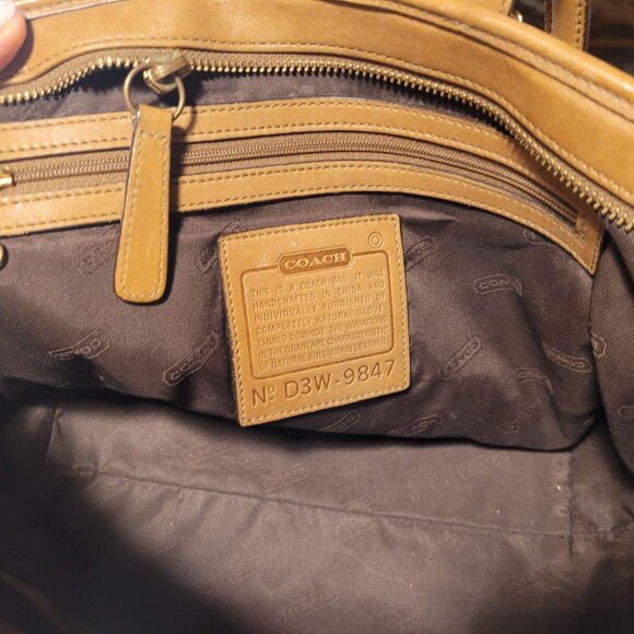 Vintage Coach handbag 1980s - Picture 4 of 4